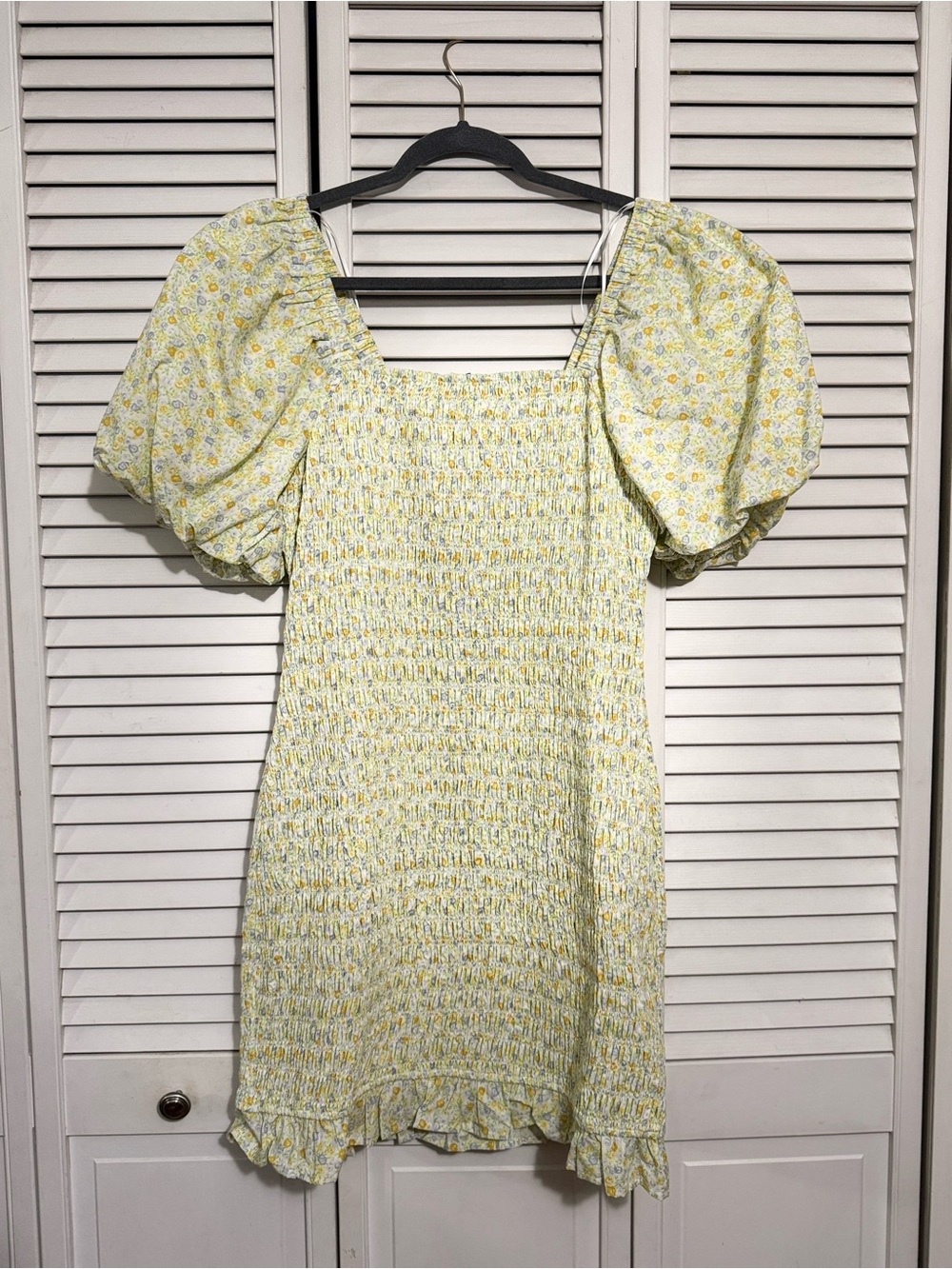 English Factory Yellow floral Dress